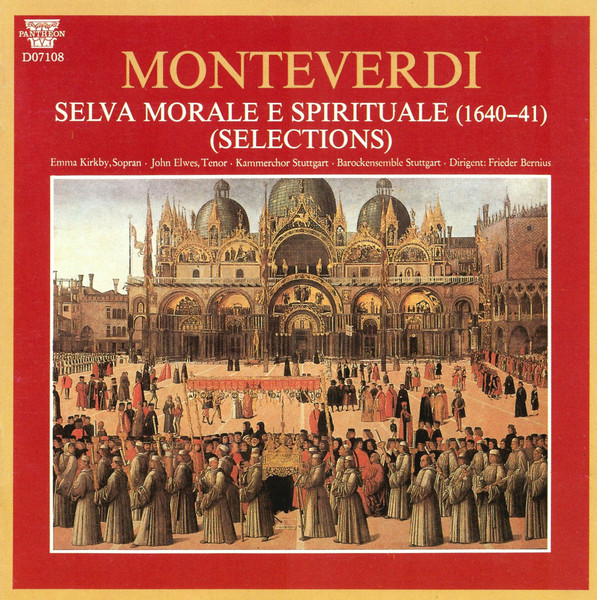 Monteverdi* – Emma Kirkby, John Elwes, Kammerchor Stuttgart, Barockensemble Stuttgart, Frieder Bernius-0