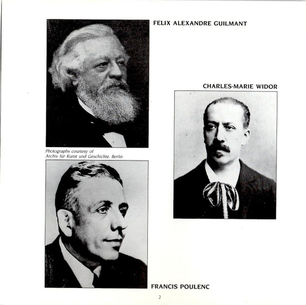 Poulenc* / Widor* / Guilmant* - Ian Tracey, BBC Philharmonic, Yan Pascal Tortelier-1