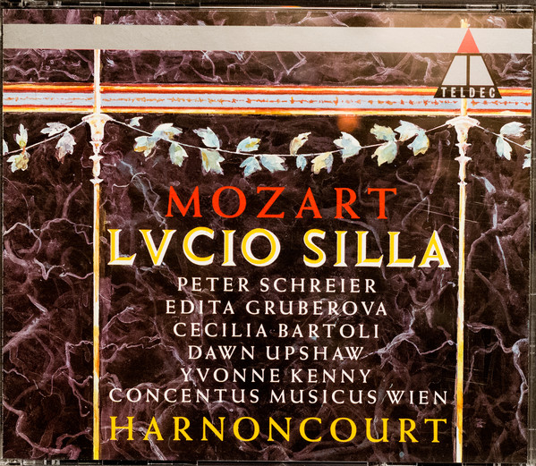 Mozart* - Peter Schreier, Edita Gruberova, Cecilia Bartoli, Dawn Upshaw, Yvonne Kenny, Concentus Musicus Wien, Harnoncourt*-2