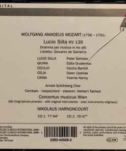 Mozart* - Peter Schreier, Edita Gruberova, Cecilia Bartoli, Dawn Upshaw, Yvonne Kenny, Concentus Musicus Wien, Harnoncourt*-3