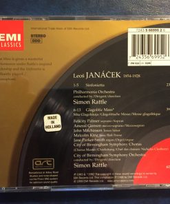 Janáček* - Philharmonia Orchestra, City Of Birmingham Symphony Chorus* & Orchestra*, Simon Rattle*-2