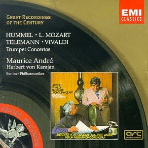 Johann Nepomuk Hummel · Leopold Mozart · Georg Philipp Telemann · Antonio Vivaldi – Maurice André, Herbert von Karajan, Berliner Philharmoniker-0