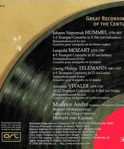 Johann Nepomuk Hummel · Leopold Mozart · Georg Philipp Telemann · Antonio Vivaldi – Maurice André, Herbert von Karajan, Berliner Philharmoniker-3