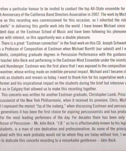 The University Of Calgary Wind Ensemble, Glenn D. Price With Michael Burritt-2