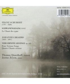 Schubert* / Brahms* - Thomas Quasthoff / Justus Zeyen-1
