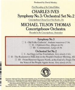 Charles Ives - Concertgebouworkest, Michael Tilson Thomas-3