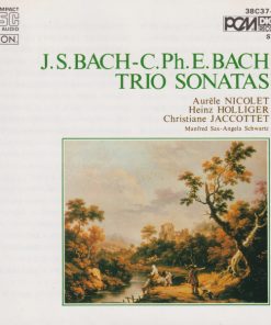 J. S. Bach* - C. Ph. E. Bach* - Aurèle Nicolet, Heinz Holliger, Christiane Jaccottet, Manfred Sax, Angela Schwartz-0