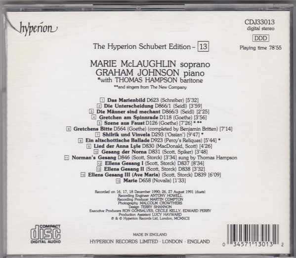 Schubert* - Marie McLaughlin, Graham Johnson (2)-1