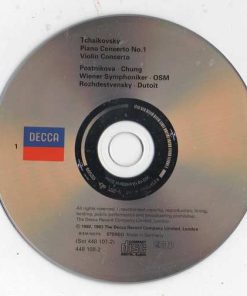 Pyotr Ilyich Tchaikovsky, Victoria Postnikova, Kyung-Wha Chung-3