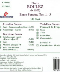 Boulez* - Idil Biret-1