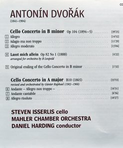 Dvořák* - Steven Isserlis, Daniel Harding, Mahler Chamber Orchestra-1
