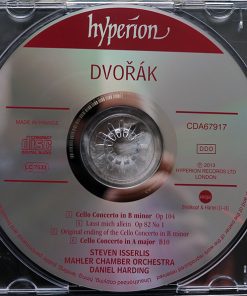Dvořák* - Steven Isserlis, Daniel Harding, Mahler Chamber Orchestra-3