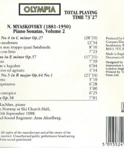 Myaskovsky* - Murray McLachlan-1