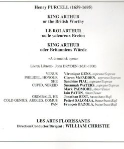 Purcell* - Gens* • McFadden* • Piau* • Waters* • Best* • Padmore* • Paton* • Salomaa* • Les Arts Florissants • William Christie-4