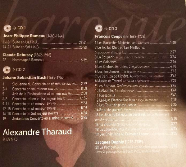 Alexandre Tharaud – Jean-Philippe Rameau • Johann Sebastian Bach • François Couperin-1