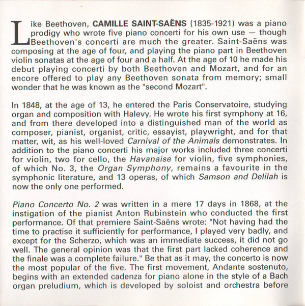 Camille Saint-Saëns, Gabriel Fauré, Albert Roussel, Stéphane Lemelin, CBC Vancouver Orchestra, Mario Bernardi (2)-4