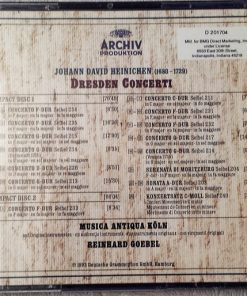 Johann David Heinichen - Musica Antiqua Köln, Reinhard Goebel-1