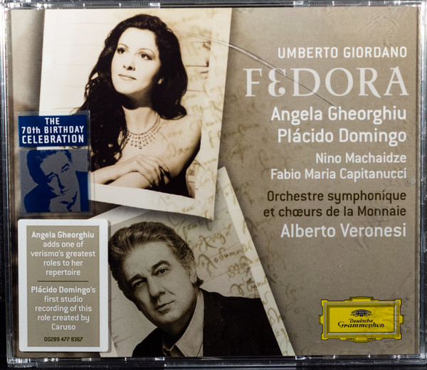 Umberto Giordano - Angela Gheorghiu, Placido Domingo, Nino Machaidze, Fabio Maria Capitanucci, Orchestre Symphonique* et Chœurs de la Monnaie*, Alberto Veronesi-0