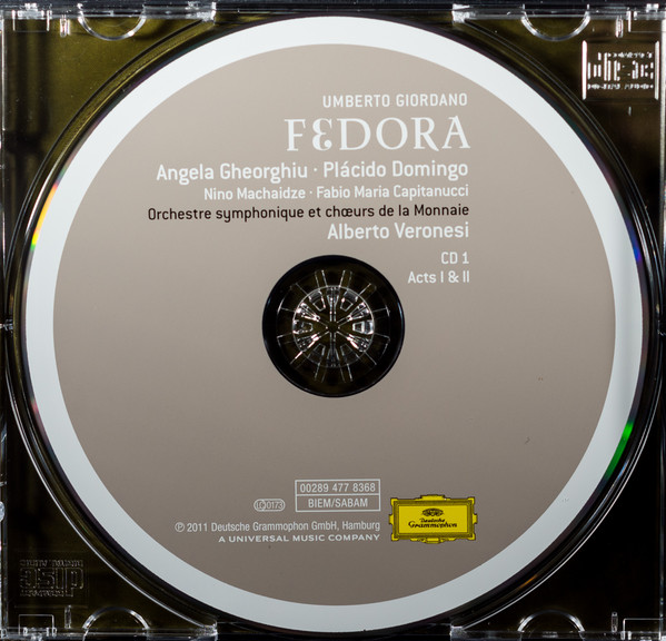Umberto Giordano - Angela Gheorghiu, Placido Domingo, Nino Machaidze, Fabio Maria Capitanucci, Orchestre Symphonique* et Chœurs de la Monnaie*, Alberto Veronesi-3