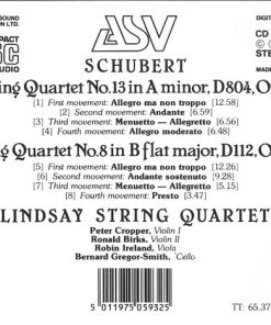 Franz Schubert, The Lindsays-1