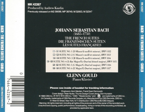 Bach* - Glenn Gould-1