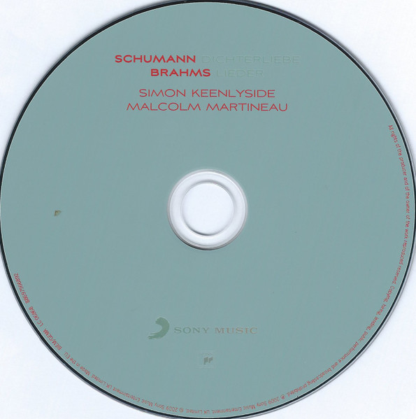 Robert Schumann / Johannes Brahms - Simon Keenlyside, Malcolm Martineau-2