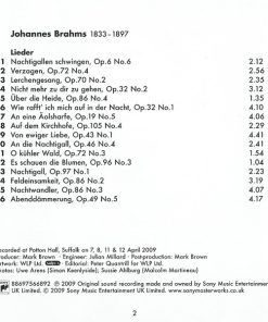 Robert Schumann / Johannes Brahms - Simon Keenlyside, Malcolm Martineau-3
