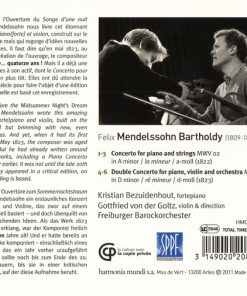 Mendelssohn*, Bezuidenhout* . Von Der Goltz*, Freiburger Barockorchester-1