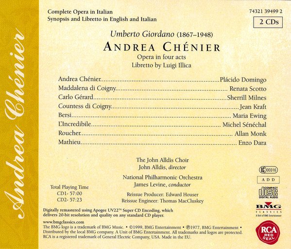 Giordano* - National Philharmonic Orchestra Conductor James Levine (2)-1