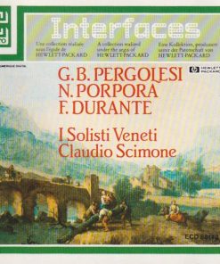 Giovanni Battista Pergolesi, Nicola Porpora, Francesco Durante, I Solisti Veneti, Claudio Scimone-0