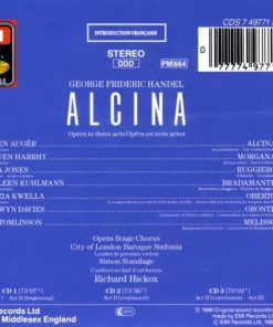 Handel* - Arleen Augér* · Della Jones · Kathleen Kuhlmann · Eiddwen Harrhy · Patrizia Kwella · Maldwyn Davies · John Tomlinson (2) · The Opera Stage Chorus* · City Of London Baroque Sinfonia* · Richard Hickox-3