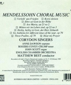 Felix Mendelssohn-Bartholdy, Corydon Singers, English Chamber Orchestra, Matthew Best (2)-2