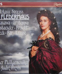 Johann Strauss* - Te Kanawa* • Gruberova* • Fassbaender* • Brendel* • Leech* • Bär* • Krause* • Wiener Philharmoniker • André Previn-0