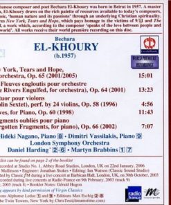Bechara El-Khoury, London Symphony Orchestra, Daniel Harding, Martyn Brabbins-1