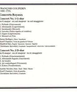 François Couperin - Brandis*, Holliger*, Nicolet*, Ulsamer*, Sax*, Jaccottet*-4