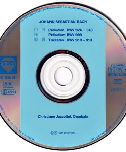 Johann Sebastian Bach - Christiane Jaccottet-2