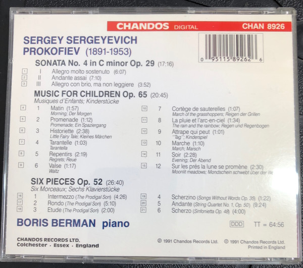 Prokofiev*, Boris Berman-1