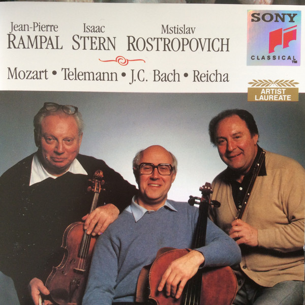 Jean-Pierre Rampal, Isaac Stern, Mstislav Rostropovich-0