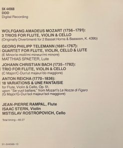 Jean-Pierre Rampal, Isaac Stern, Mstislav Rostropovich-4
