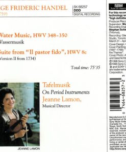Georg Friedrich Händel - Tafelmusik Baroque Orchestra · Jeanne Lamon-2