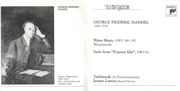 Georg Friedrich Händel - Tafelmusik Baroque Orchestra · Jeanne Lamon-4