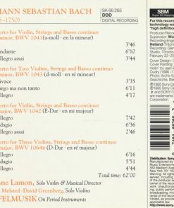 Johann Sebastian Bach, Jeanne Lamon, Tafelmusik Baroque Orchestra-1