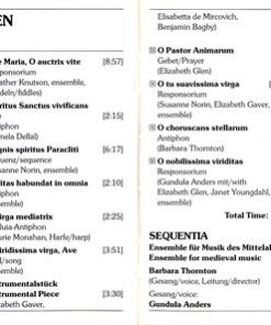 Hildegard Von Bingen - Sequentia (2)-3