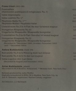 Artur Rubinstein*, Liszt*-4