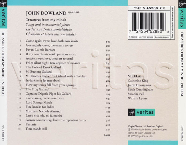 John Dowland, Virelai (2)-1