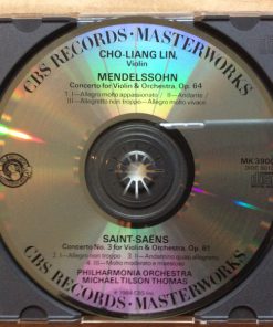 Cho-Liang Lin - Mendelssohn* / Saint-Saëns* - Michael Tilson Thomas, Philharmonia Orchestra-1
