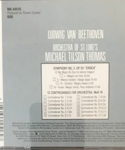 Beethoven* - Orchestra Of St. Luke's, Michael Tilson Thomas-1
