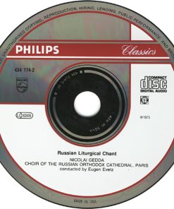 Nicolai Gedda - Choir Of The Russian Orthodox Cathedral, Paris* - Eugen Evetz*-2