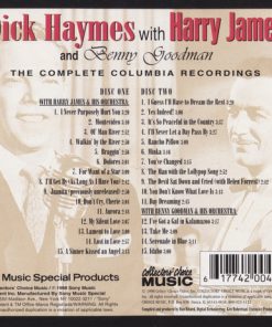 Dick Haymes with Harry James (2) and Benny Goodman-3