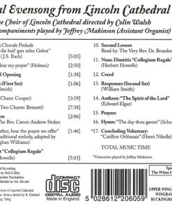 The Choir Of Lincoln Cathedral* Directed By Colin Walsh-1